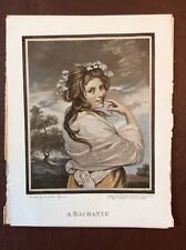 Kvc2  Edwardian Book Plate 1900s A Bachante Joshua Reynolds picture
