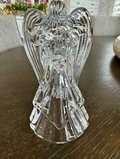 Vintage Crystal USA Angel Candleholder  7.25 in x 4.25 in picture