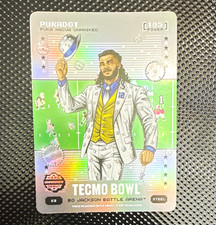 Koltco Games 2020 Bo Jackson Battle Arena Tecmo Bowl Pukadot Steel S3 Holo picture