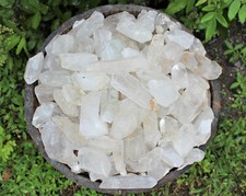 5 lb Natural Quartz Crystal Points - CLEARANCE Wholesale Bulk Lot (GREAT VALUE) picture