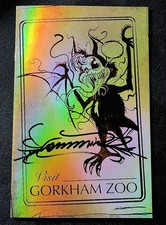 Gorkem Demir Venomized Absolute Batman #1 1:25 Gotham Zoo Gold Foil  Signed #5/5 picture