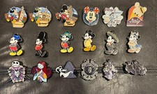 Lot of 18 Authentic Disney Parks Pins- No Backer Cards picture