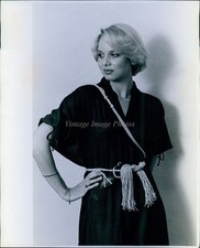 1978 Miami Herald Model Fashion Portrait June Photo 8x10 picture