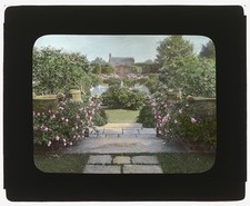 Oyster Bay NY Planting Fields Coe House 1926 Blue Pool Garden Tea House picture