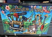 NEW Snap On Tools BEACH TOWEL LARGE Limited Edition DISCOVER UTOPIA SEALED  NEW picture