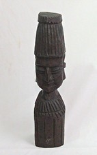 Vintage Hand-Carved Wooden Statue Home Decor Figurines picture