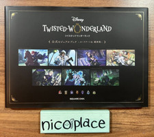 Disney Twisted Wonderland First Official Visual Book Card Art Line Drawing picture