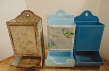 Vtg Wall Mounted Match Holder 6