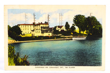Gananoque Inn Gananoque Ontario Canada Vintage Postcard Architecture picture