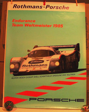 ORIG. PORSCHE FACTORY POSTER 
