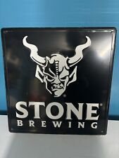 Stone Brewing NEW Logo Tin Sign picture