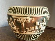 Roseville Donatello Early Example Pottery Bowl Circa 1915 To 1925 picture