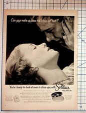Vintage Solitair Make-up Ad 1940s