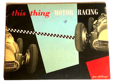 1952 AUTOCOURSE - THIS THING MOTOR RACING - Softbound 1st Edition - 68 photos + picture