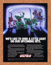 Ninja Turtles NES TMNT Original 1989 Ad - Nintendo Video Game Promo picture