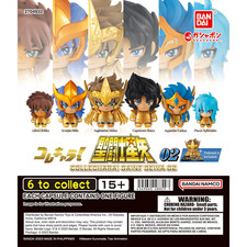 Bandai Gashapon Saint Seiya Colle Chara 02 Capsule Figure - 1 Random picture