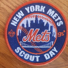 Vintage New York Mets Scout Day patch - 3-1/2 picture