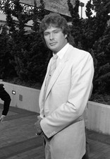 David Hasselhoff at the 1983 NBC Affiliates Party at La Brea Tar P- Old Photo picture