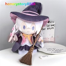 Anime Wandering Witch Elaina Hand Puppet 25cm Plush Doll Stuffed Soft Toy Gifts picture