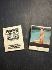 Vintage Dick's Last Resort Girlie Nudie Matchbook Denver Colorado Advertising picture