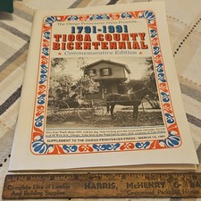 Tioga County Bicentennial Commemorative Edition 1791-1991 Owego Pennysaver Press picture