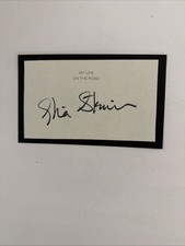 Gloria Steinem SIGNED Cut Signature From Her Book picture