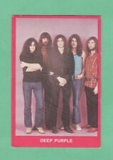 Deep Purple   1972 Tip Top Pop Stars card  Rare RC picture