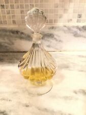 Baccarat Crystal Perfume Bottle Scalloped Seashell Mint Like Atlantide Gorgeous picture