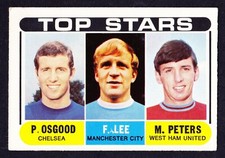 A&BC FOOTBALLERS (FOOTBALL FACTS 65-117) 1969 Unmarked Checklist (4 Lines) *Good picture