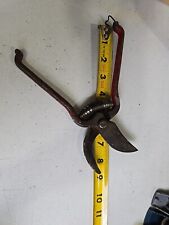 Rare Antique Tools German Metal Cutting Pruning Shears VINTAGE Tool Drop Forged picture