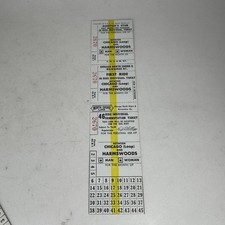 Vintage Chicago North Shore & Milwaukee Ry Train Ticket Illinois Commutation picture