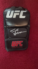 Tank Abbott autographed glove UFC picture