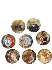 Annie Collector Plates Complete 8 Knowles Plate Series 1980's. picture