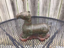 METAL FIGURAL LIGHTER GRIFFIN WITH STASH FOR PREROLLS picture