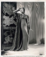 HOLLYWOOD ANNA MAY WONG GOWN DRESS STUNNING PORTRAIT 1930s ORIG PHOTO MA46 picture
