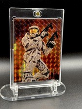 Halo Master Chief. prismatic Holographic. Comes with bonus card :) picture
