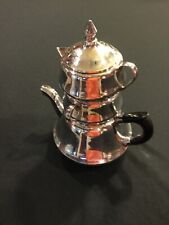 Vintage stackable teapot/sugar/creamer made in India picture