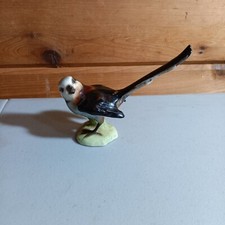Goebel Long-Tailed Titmouse Bird Figurine Porcelain Vintage TMK-4 (P5) picture