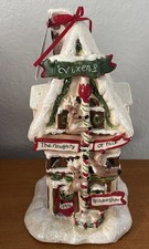 BLUE SKY CLAYWORKS Christmas VIXEN’s Naughty or Nice Reindeer Show T-lite Candle picture