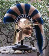 Medieval Greek Corinthian Designer- Roman Knight Spartan Armor Helmet - Wearable picture