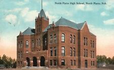 Vintage Postcard 1923 North Platte High School Building North Platte Nebraska NE picture