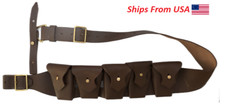 British P-1903 Leather Five Pocket Bandolier (pebble leather) picture