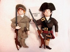 Lewis & Clark Vintage Gladys Boalt Xmas Ornament NOS Colonial Explorers Signed picture