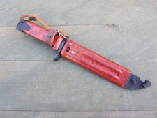 Vintage Tula Russian Soviet 6X4 Type II Bayonet & Scabbard Matching Numbers picture
