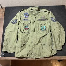 Vietnam M-65 Jacket Flying Tigers Master Sergeant McCoy Vintage Tactical Fighter picture