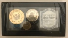 Harry Potter Gringotts Coin Collection Movie Prop Replica Authentic Collectible picture