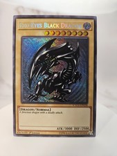 Red-Eyes Black Dragon (Alternate Universe - Blue-Eyes White) Secret Rare Card picture