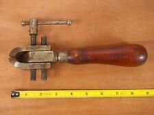 Goodell-Pratt Co. No. 97 Jeweler's Parallel Jaw Geared Hand Vise w. Crest Logo picture