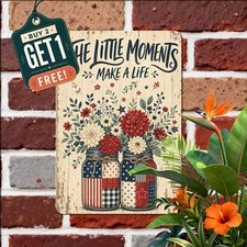 Customized Family Name Welcome Metal Sign Durable Outdoor Wall Decor picture