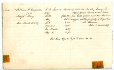 1850 Court Ledger Armstrong PA Sheriff John Bennett McIntyre Robertson Carpenter picture